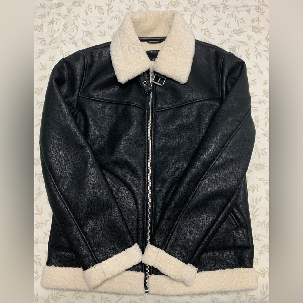 Bershka Men’s Faux fur Jacket